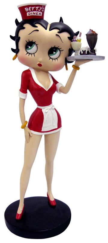 Betty Boop Figurine | Diner Waitress