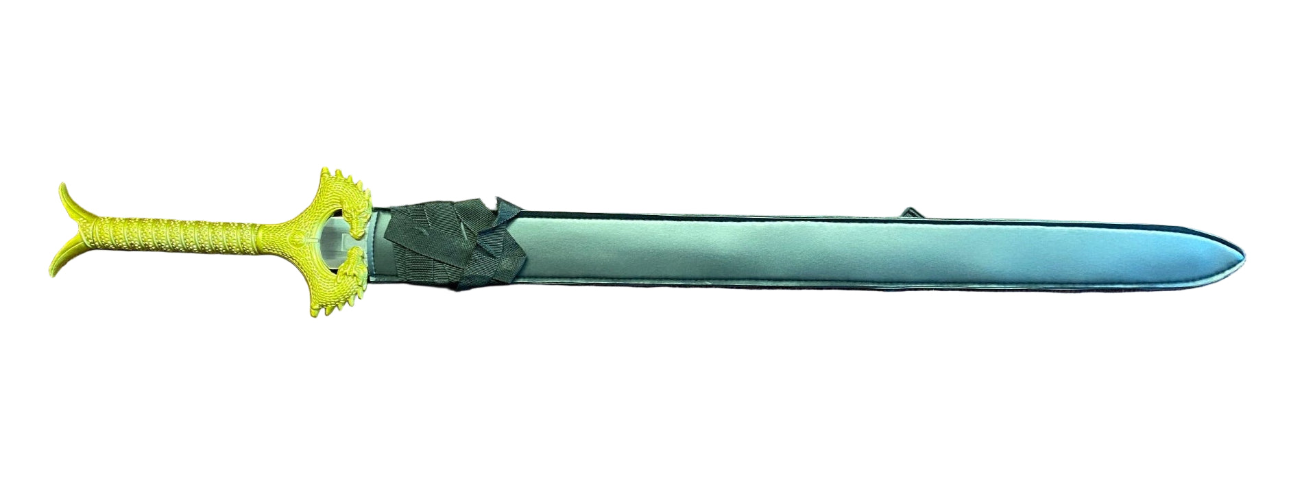 sword with a yellow handle
