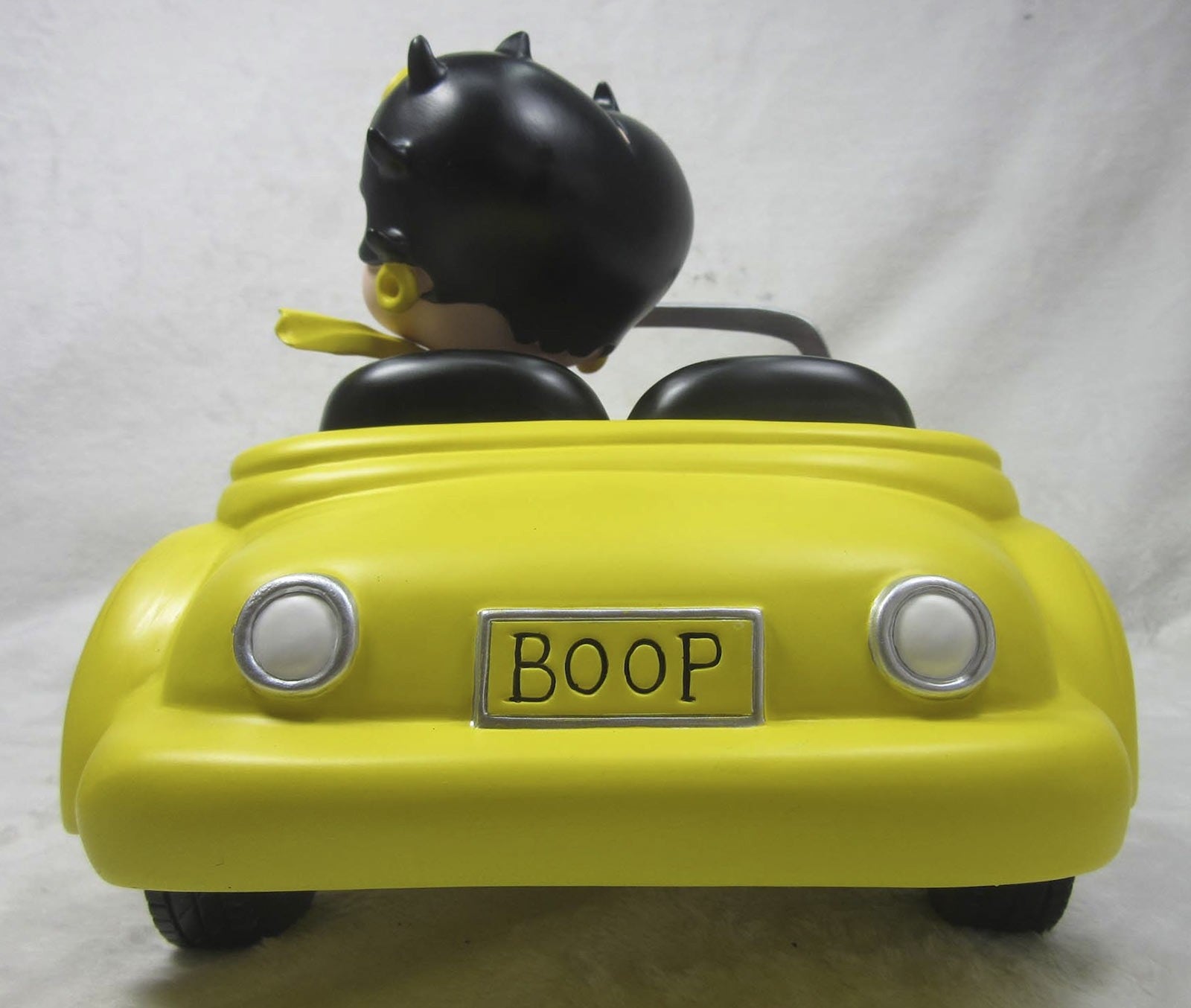 Betty Boop Figurine | Yellow Sports Car