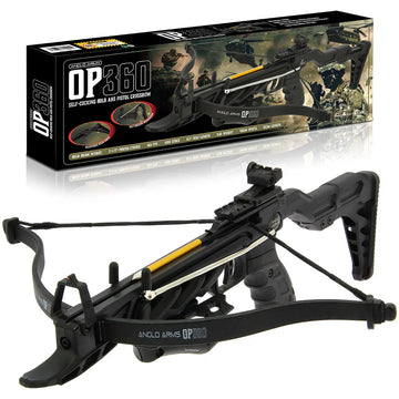 Op-360 Extendable | Self Cocking 80lb | Bolts & String | Crossbow Set