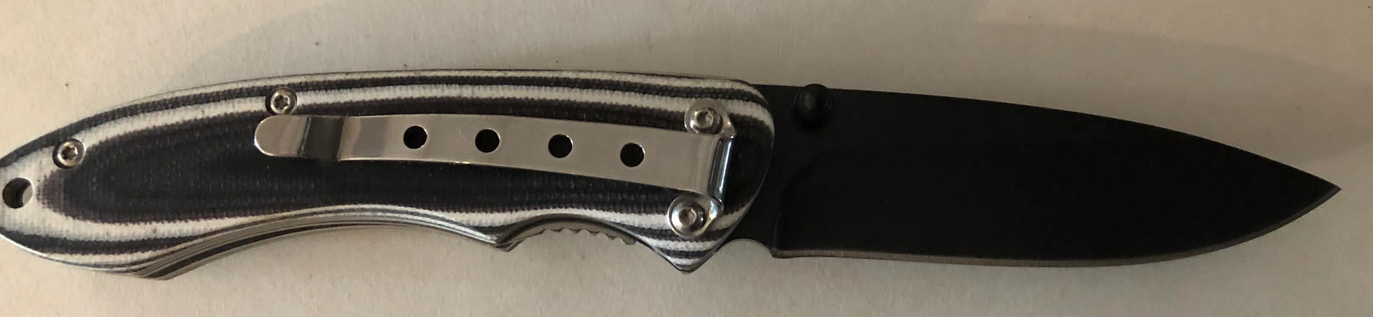 Micarta White Lock Knife