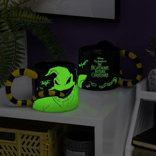Oogie Boogie | Nightmare Before Christmas | Glow in Dark Mug