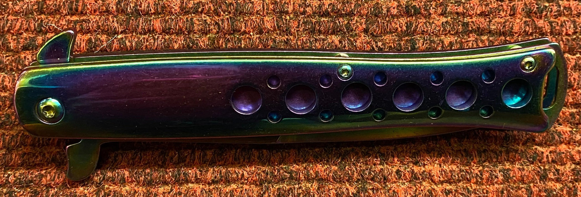 Rainbow Lock Knife