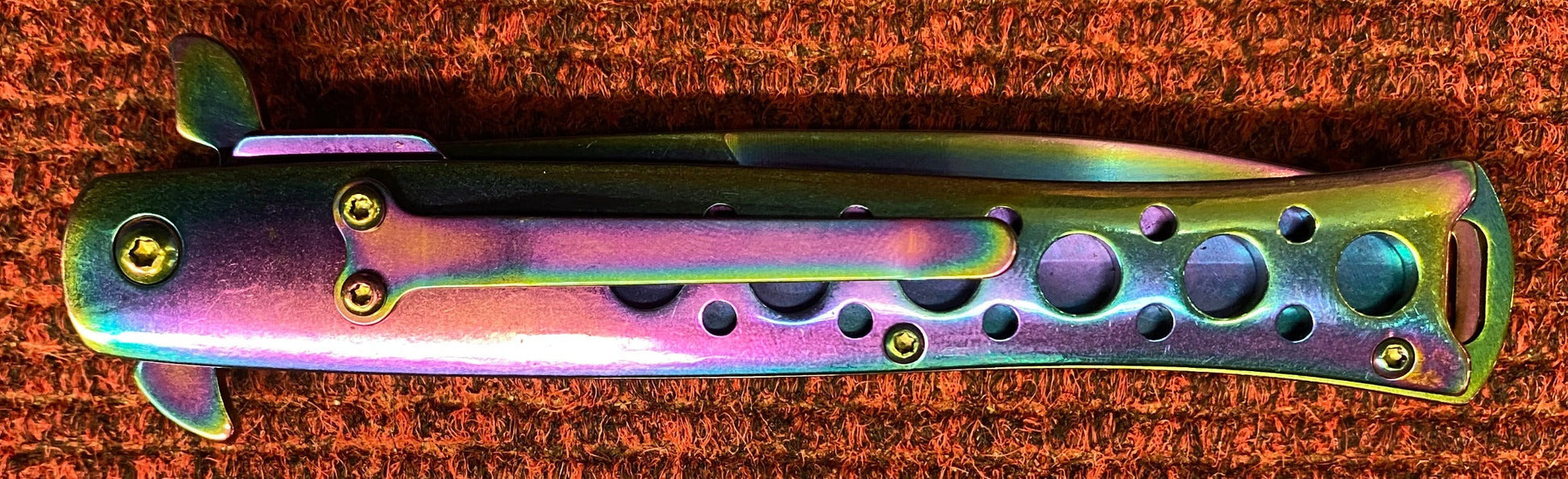 Rainbow Lock Knife