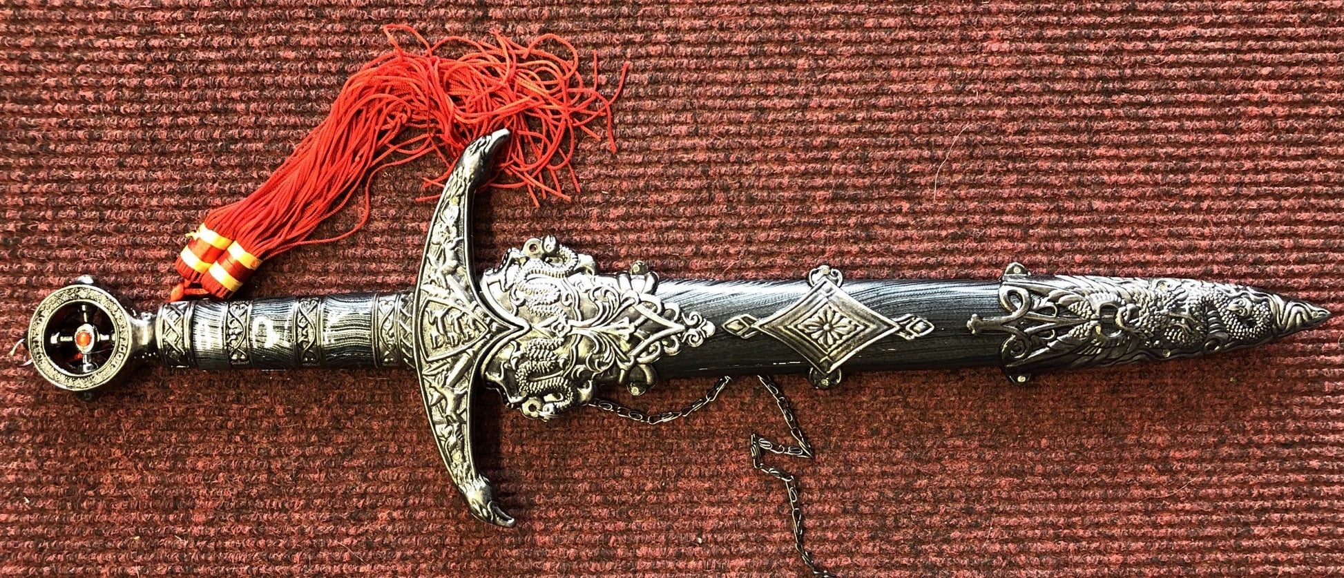 Silver Templar Dagger