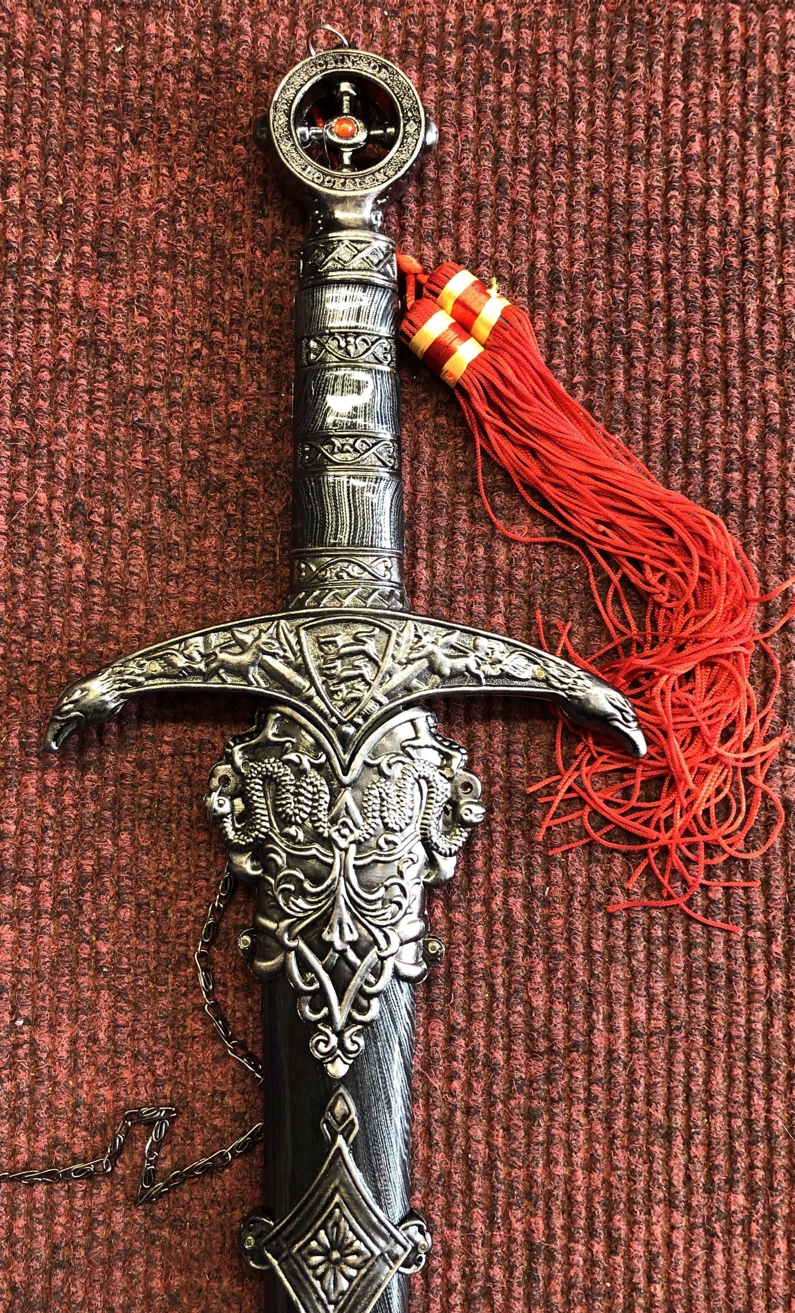 Silver Templar Dagger