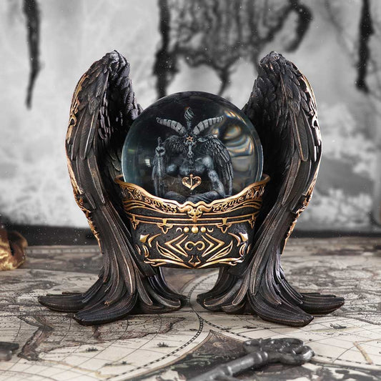 Baphomet Antiquity | Snow Globe | Occult Mystical Range