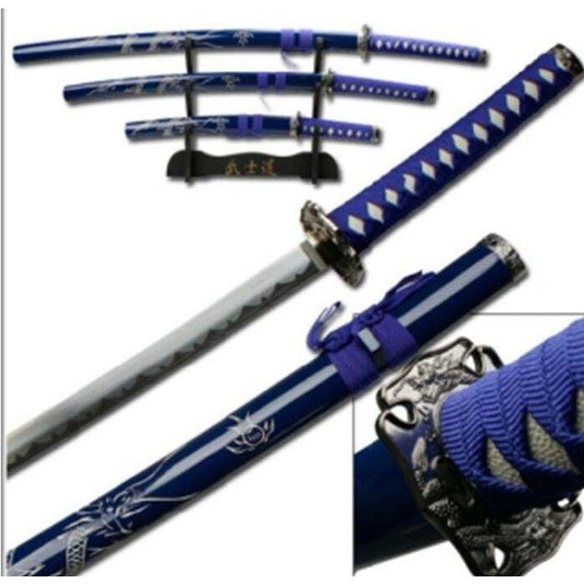 Dragon Blue (Straight) Samurai Set (AW524)