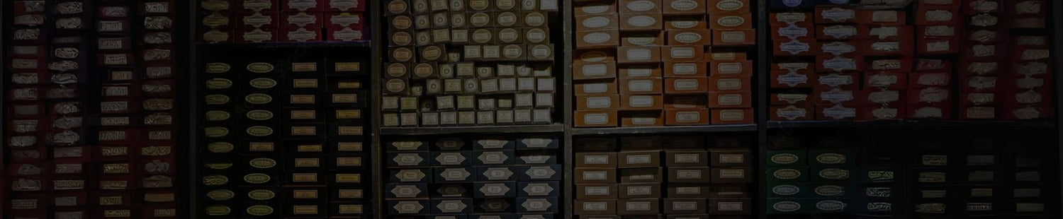 Harry Potter Wands - Boxes stacked on a shelf with no organisation