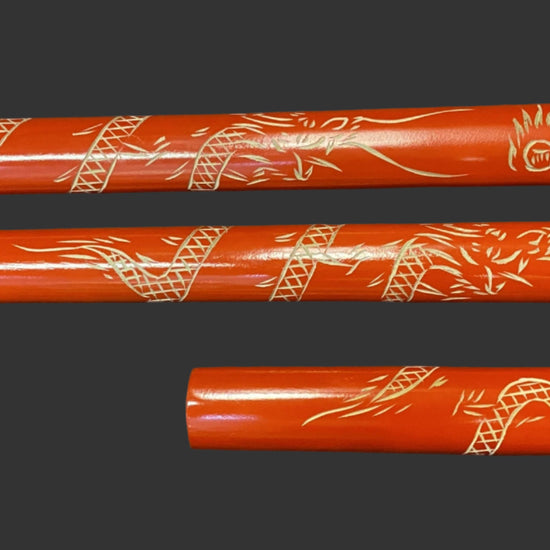 Dragon Red (Straight) Samurai Set