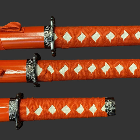 Dragon Red (Straight) Samurai Set