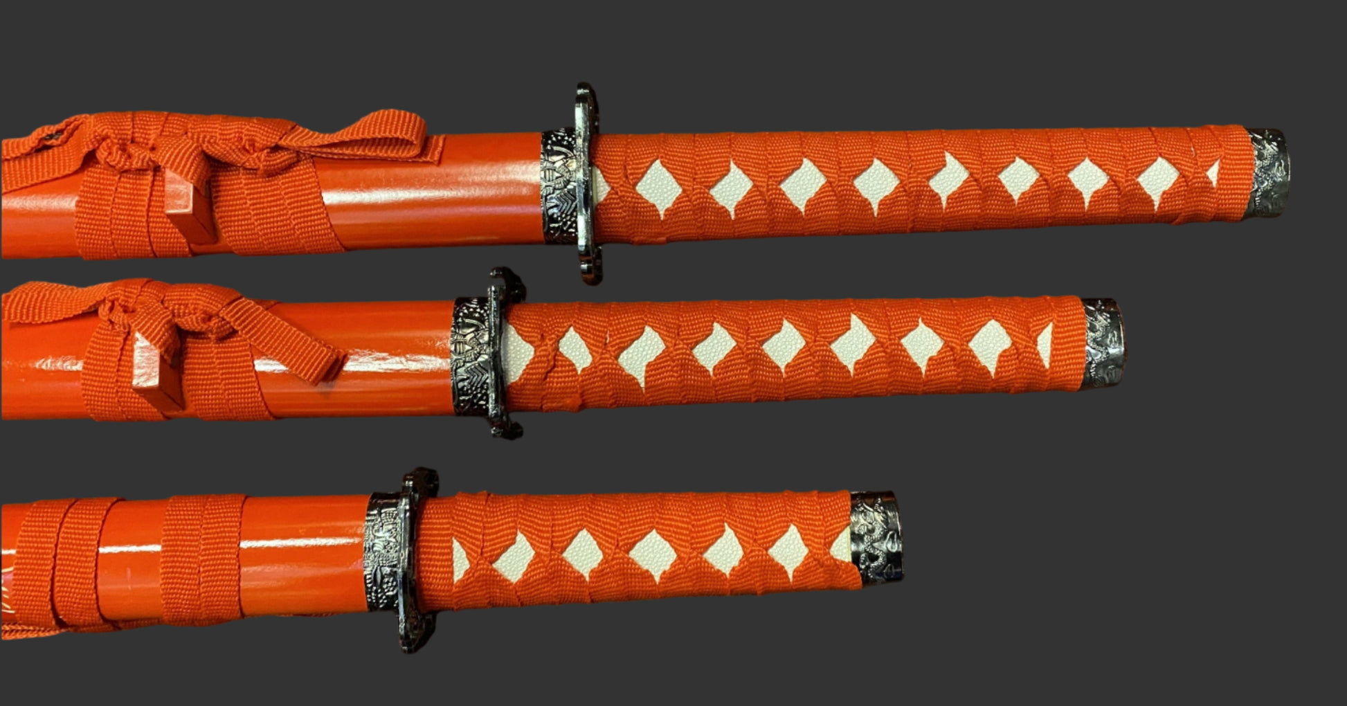 Dragon Red (Straight) Samurai Set