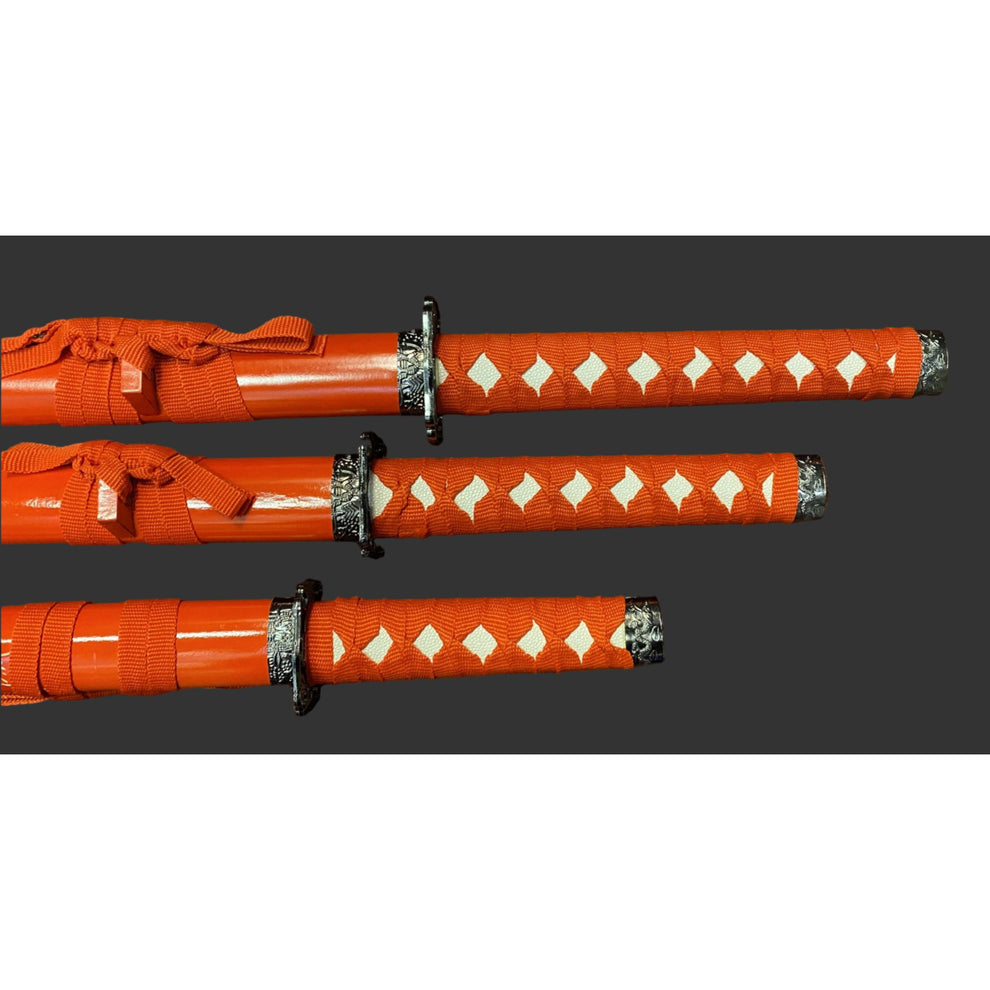 Dragon Red (Straight) Samurai Set