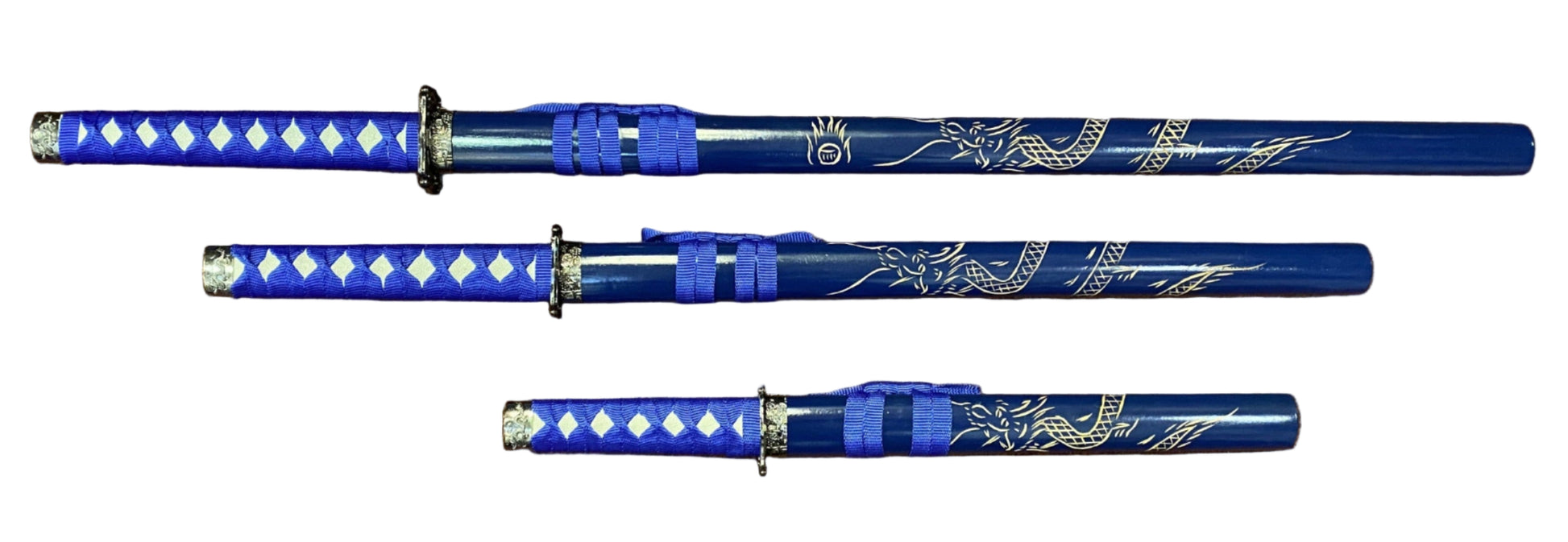 Dragon Blue (Straight) Samurai Set