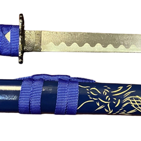 Dragon Blue (Straight) Samurai Set