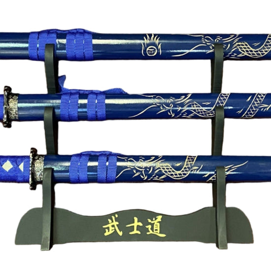 Dragon Blue (Straight) Samurai Set