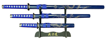 Dragon Blue (Straight) Samurai Set