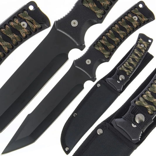 Camo Paracord Knife (AW489)