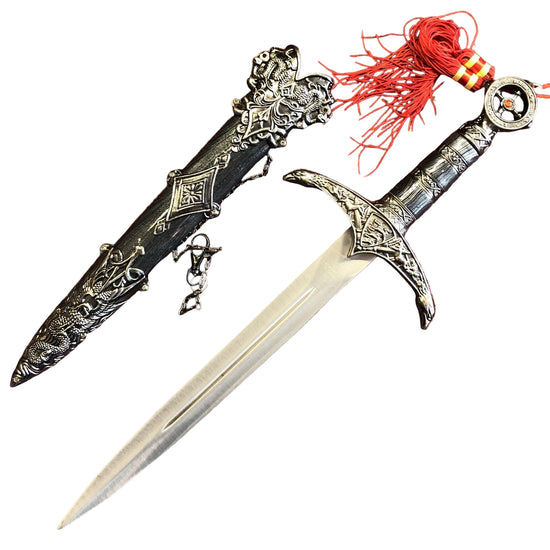 Silver Templar Dagger