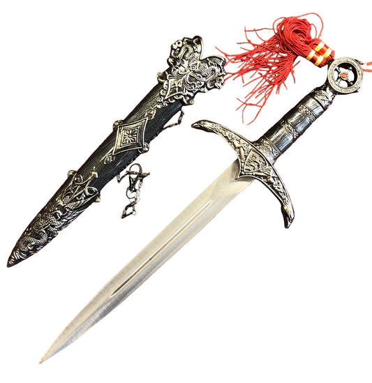 Silver Templar Dagger