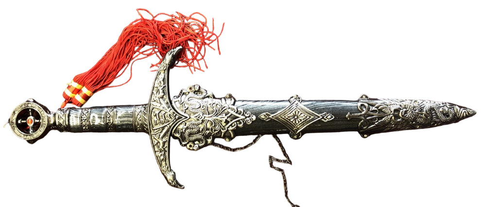 Silver Templar Dagger