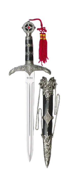 Silver Templar Dagger