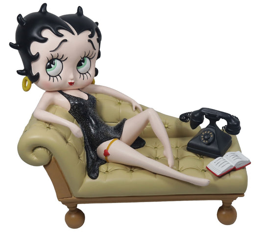 Betty Boop Figurine | Cream Chaise Longue NEW 2025 | Pre-Order
