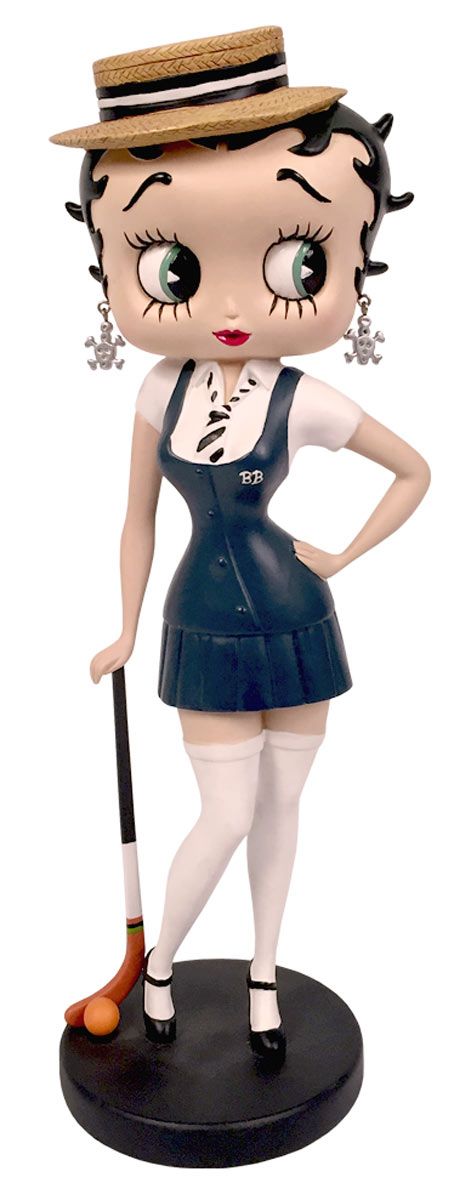 Betty Boop Hockey Figurine