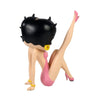 Betty Boop Pink Glitter Leg Up Figurine