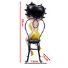 Betty Boop Yellow Glitter Chair Figurine