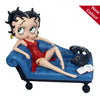 Betty Boop On Blue Chaise Lounge Figurine