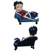 Betty Boop On Blue Chaise Lounge Figurine