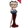 Betty Boop With Blue Glitter Pillow Box (Red Dress) Figurine