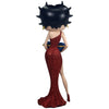 Betty Boop With Blue Glitter Pillow Box (Red Dress) Figurine