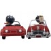 Betty Boop In Motor Car - Red Glitter Figurine