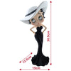 Betty Boop Madame Black Glitter Figurine