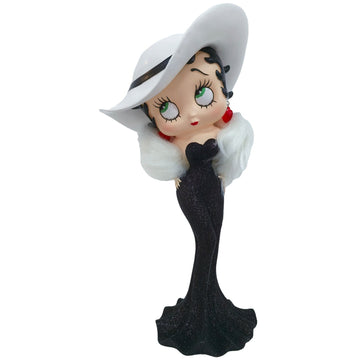 Betty Boop Madame Black Glitter Figurine