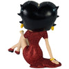 Betty Boop Figurine Demure Red Glitter Dress