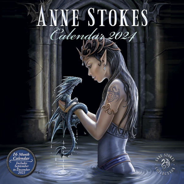 Anne Stokes (Signed) 2024 Calendar (AW1800)