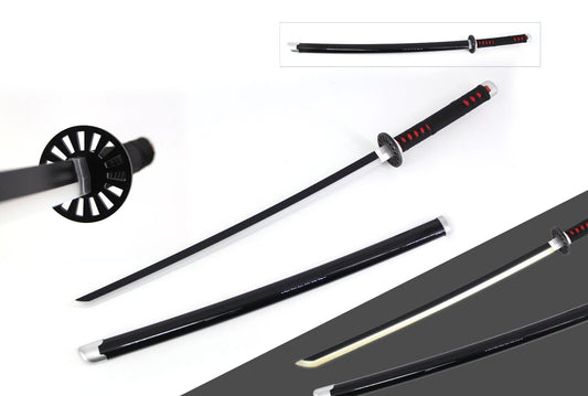 Tanjiro Kamado Nichirin | Demon Slayer | Metal | Light Up | Katana Sword