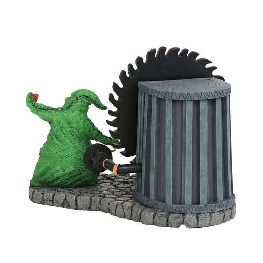 Oogie Boogie Gives a Spin Nightmare Before Christmas Figurine