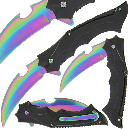 ALU Rainbow Lock Knife (AW431)
