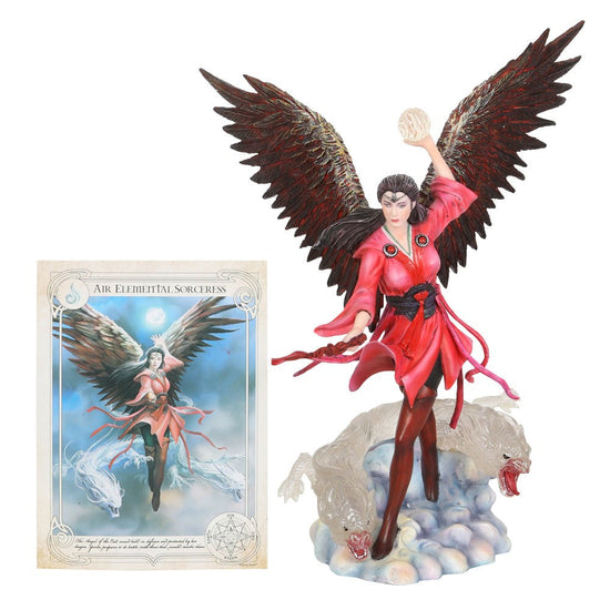 Air Elemental Sorceress - Anne Stokes
