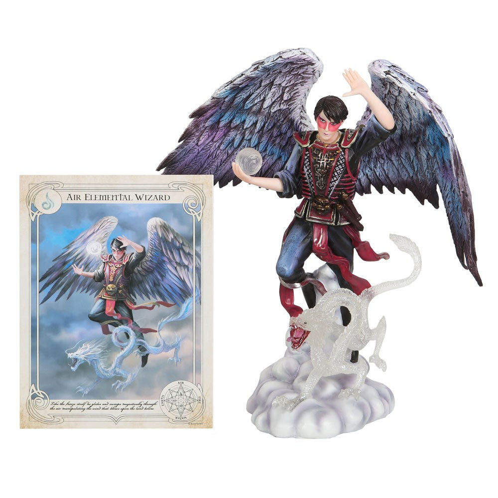 Air Elemental Wizard - Anne Stokes