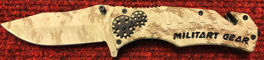 Albainox Military Gear Lock Knife