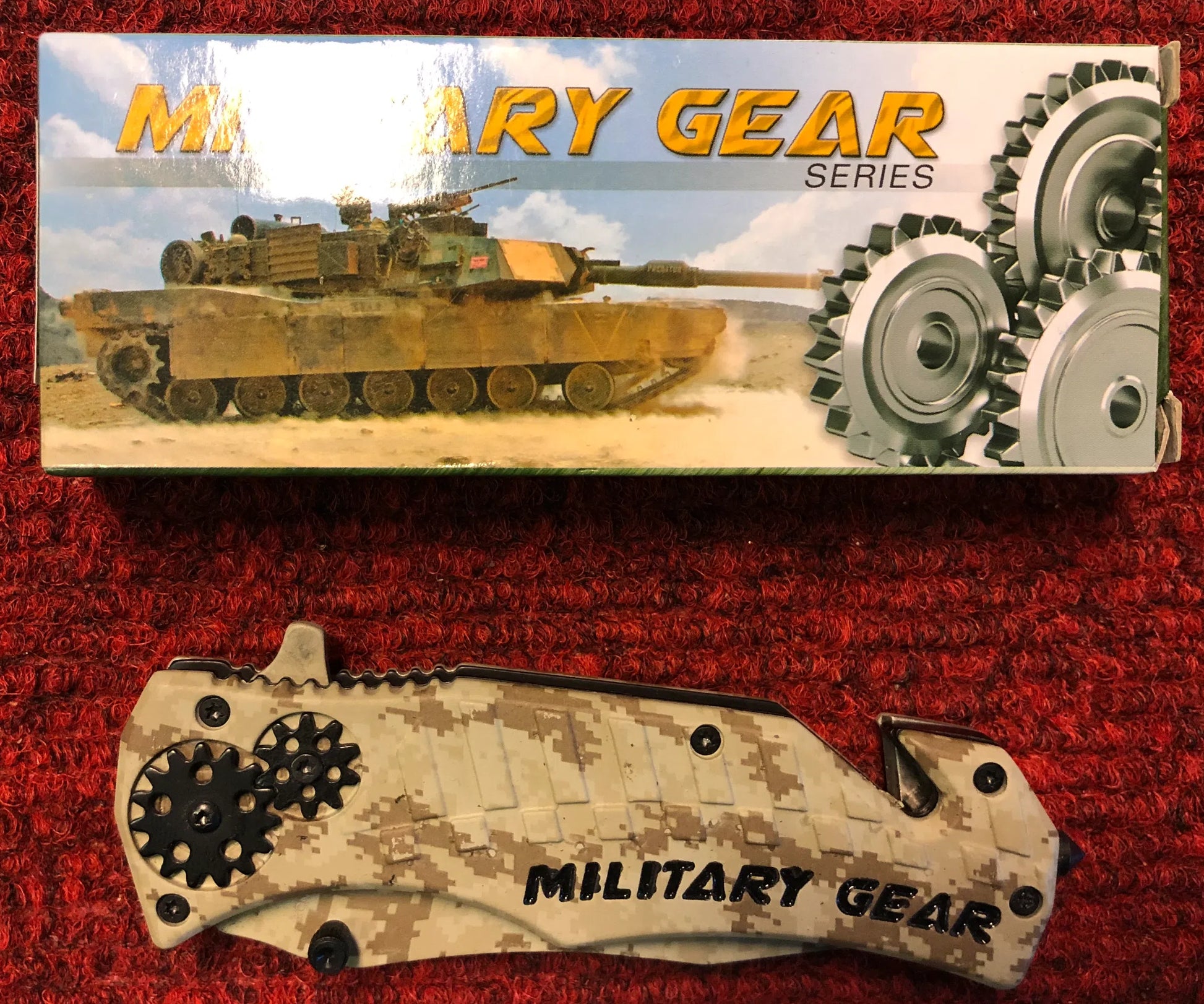 Albainox Military Gear Lock Knife