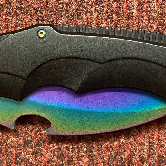 Alu Rainbow Lock Knife