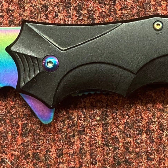Alu Rainbow Lock Knife