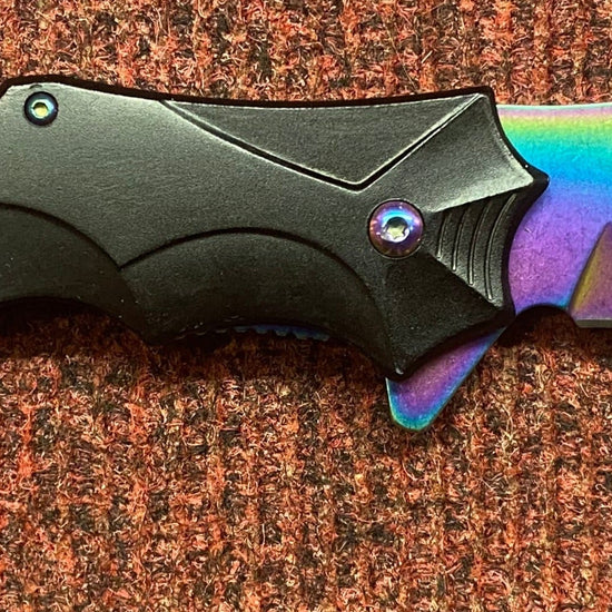 Alu Rainbow Lock Knife