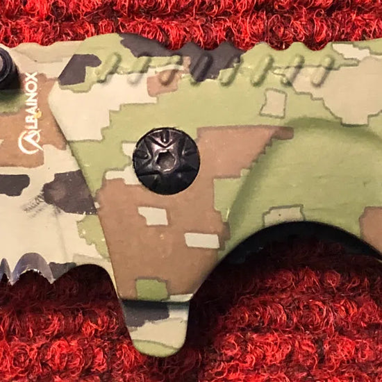 Army Green Lock Knife